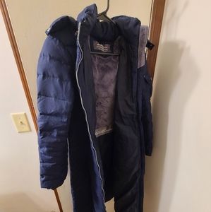 Eddie Bauer Blue Parka Size S